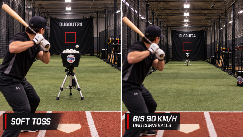 Die 4 besten Baseball Drills für die Halle