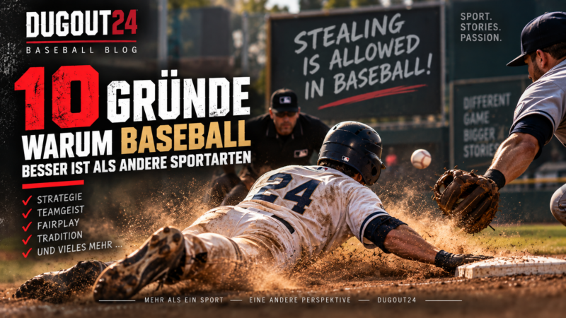 10 Gründe warum Baseball besser ist als andere Sportarten…