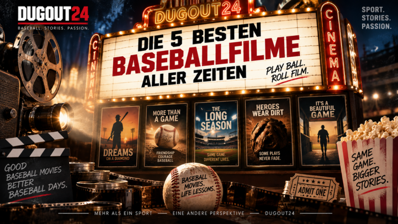 Die 5 besten Baseballfilme aller Zeiten