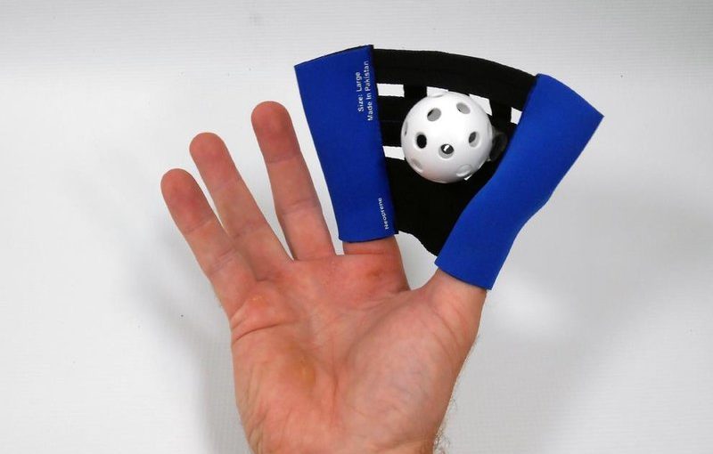 Der kleinste Baseballhandschuh der Welt